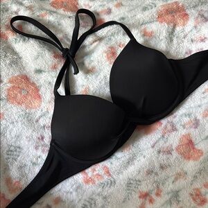 Shade & Shore Black Bikini Top Swimwear